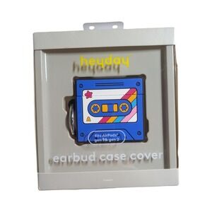 X4. Heyday Apple AirPods Pro (1st & 2nd Gen) Silicone Case - Cassette Tape